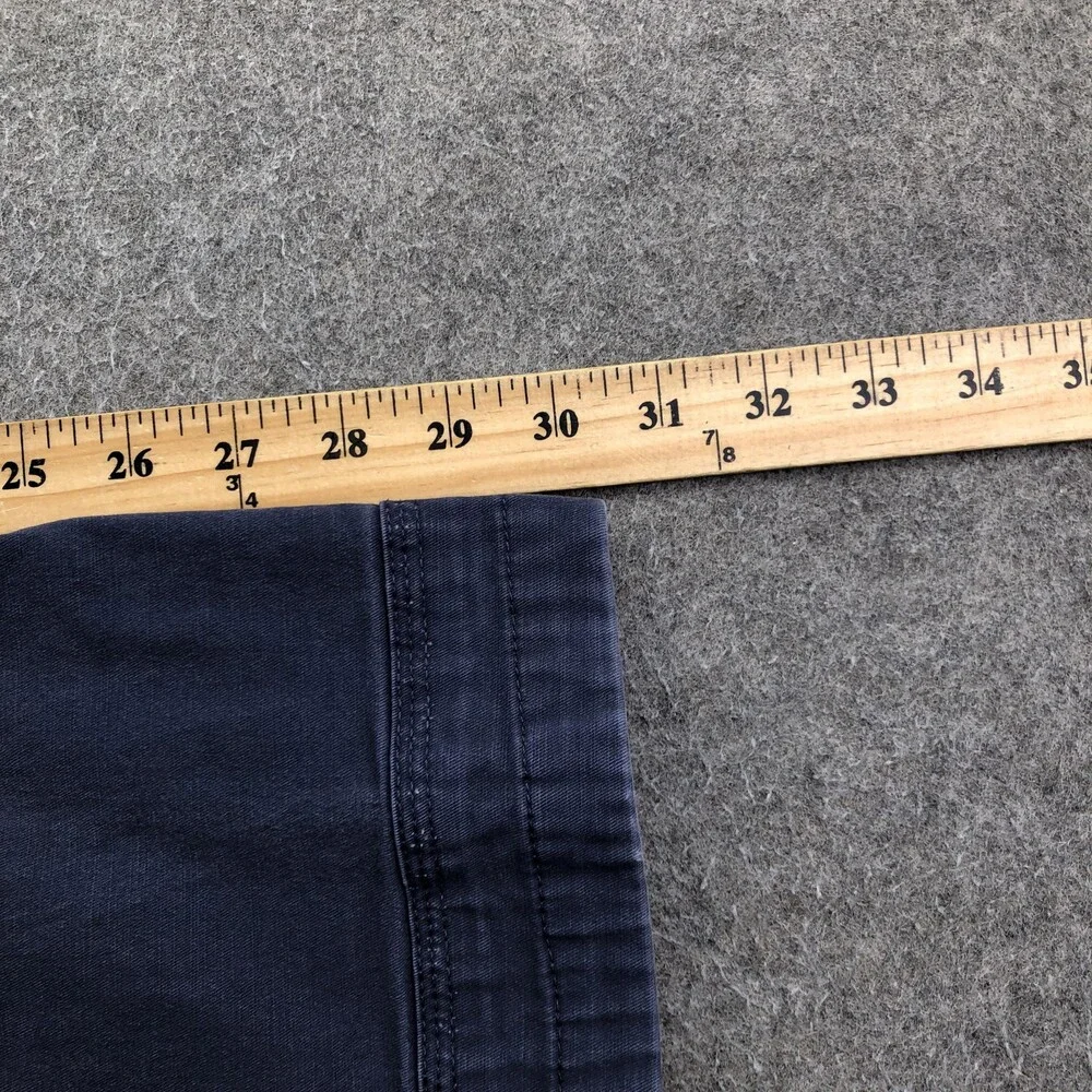 Duluth Trading Co Pants Mens 38x32 Blue Flex Ballroom Khakis Relaxed Stretch